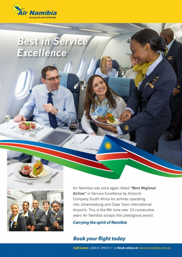 Voted “Best Regional Airline” in Service Excellenc