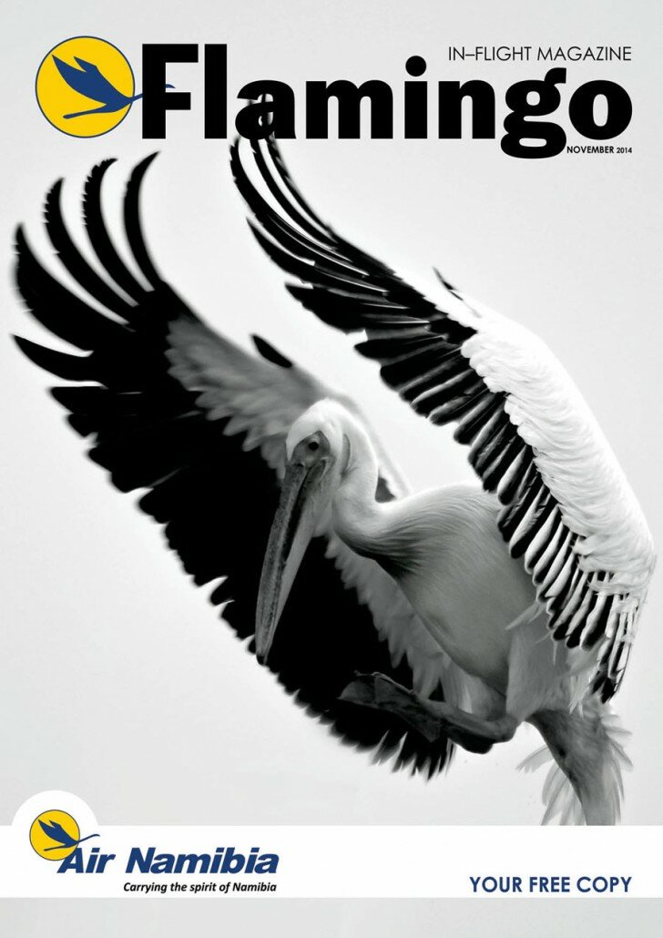 Air Namibia In-Flight Magazine - Flamgino